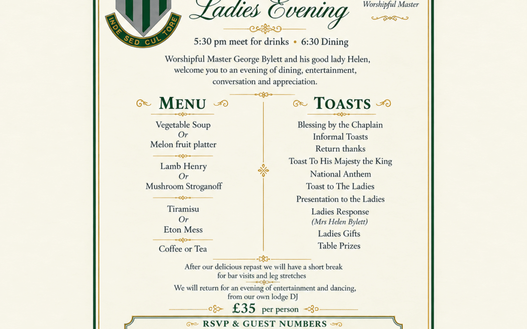Ladies Night hosted by Langley Lodge 3989