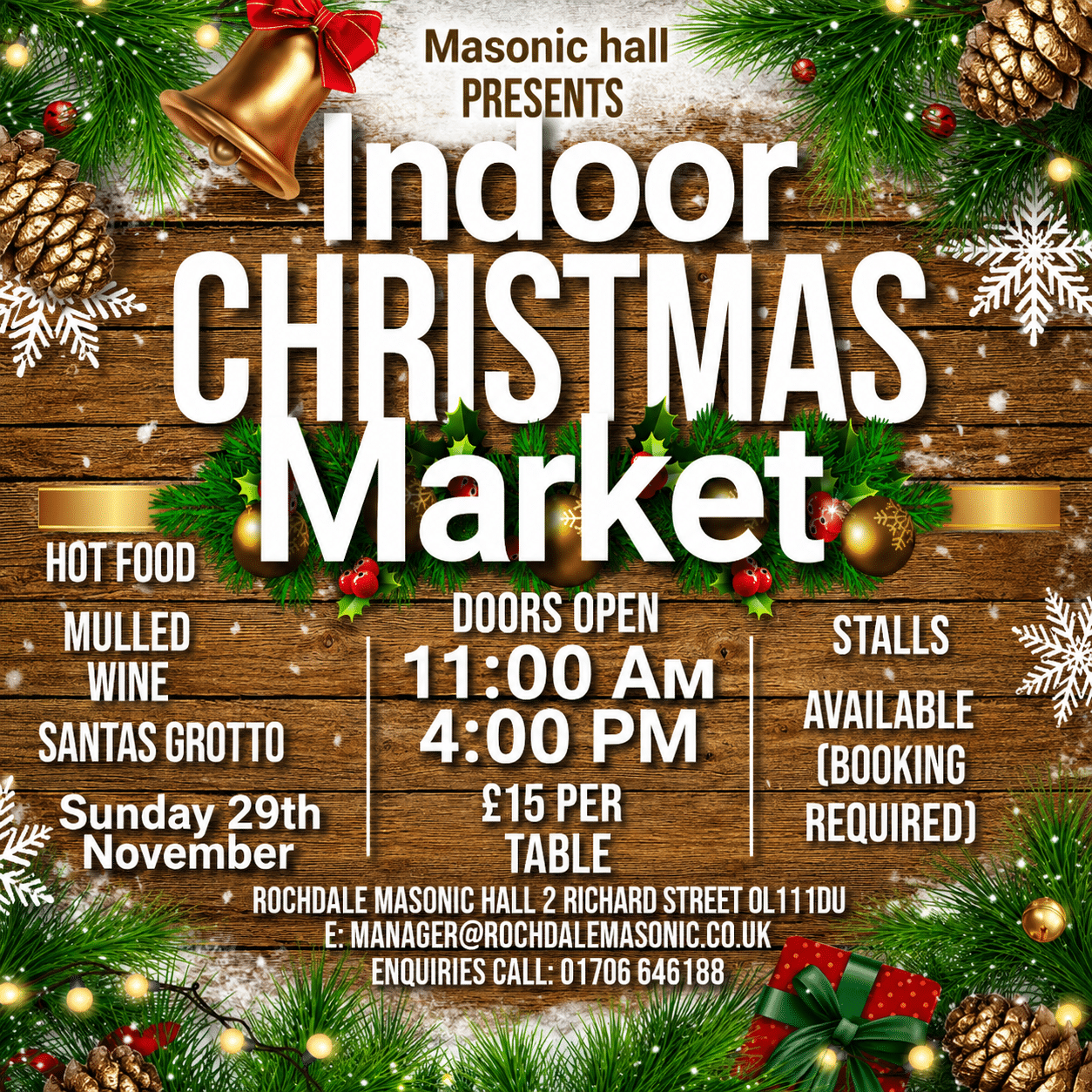 Indoor Christmas Market
